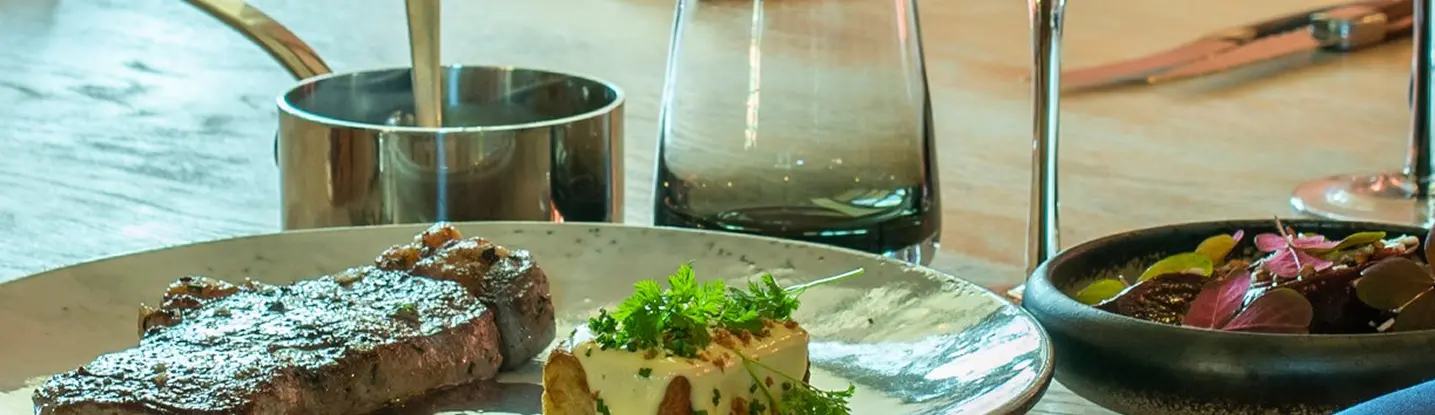 Billede af maden i restauranten